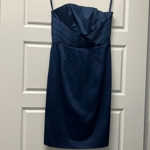 Banana Republic Strapless Navy Dress, Size 2.